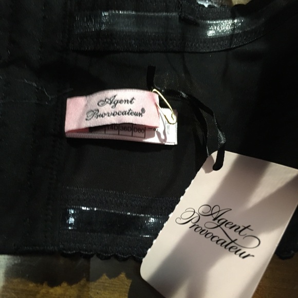 NWT Agent Provocateur Ivy Bra Bustier Longline 36D - Picture 4 of 8
